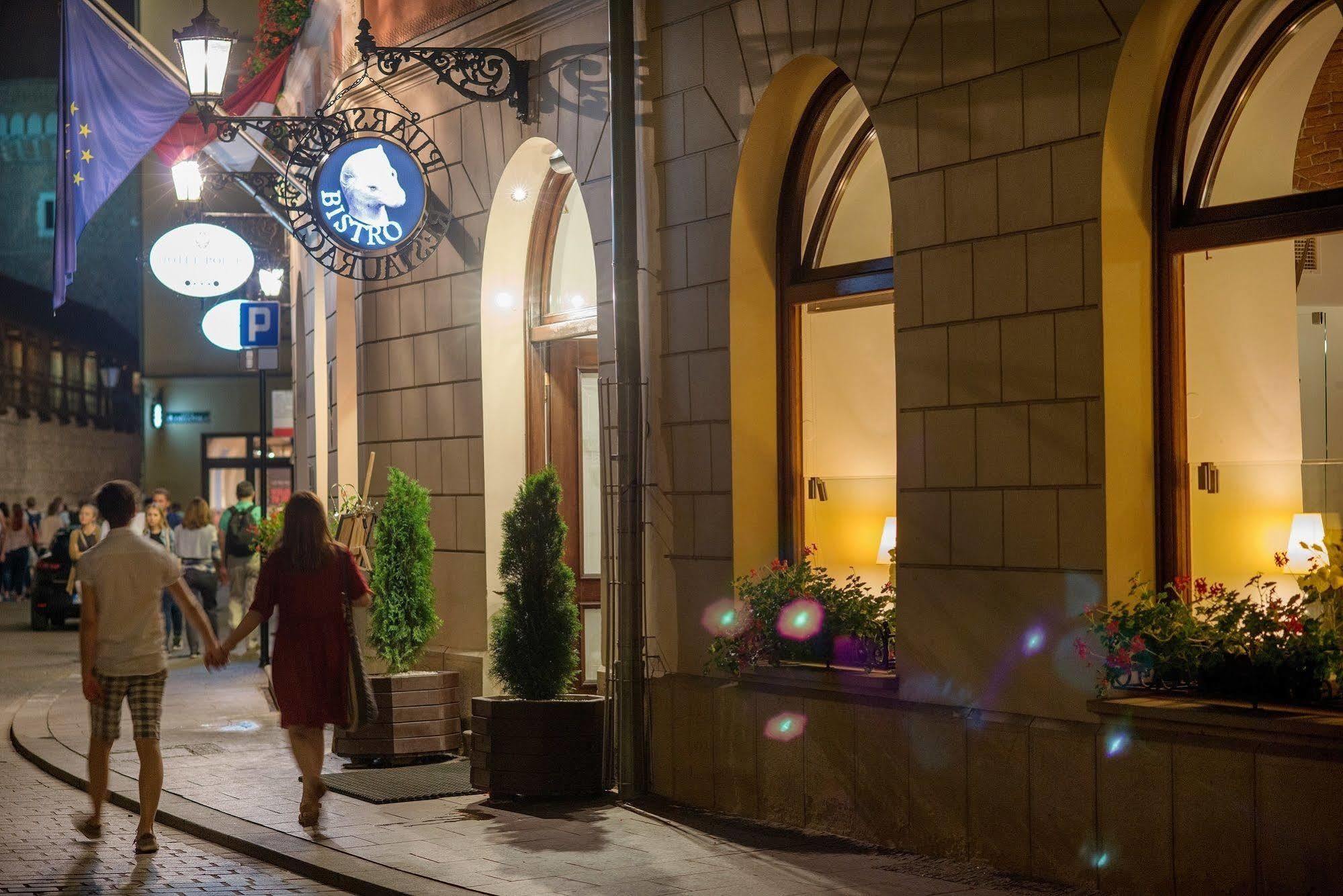 Hotel Polski Pod Bialym Orlem Krakow Exterior photo The restaurant in 2019